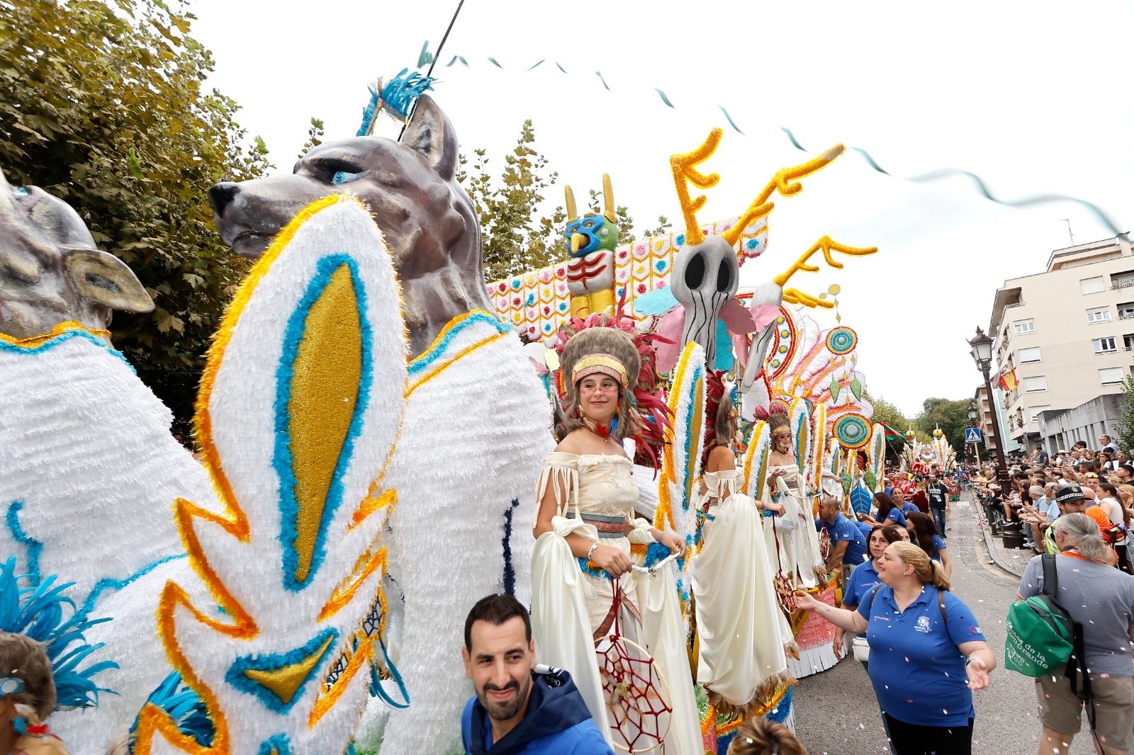 La Gala Floral de La Patrona, en imágenes