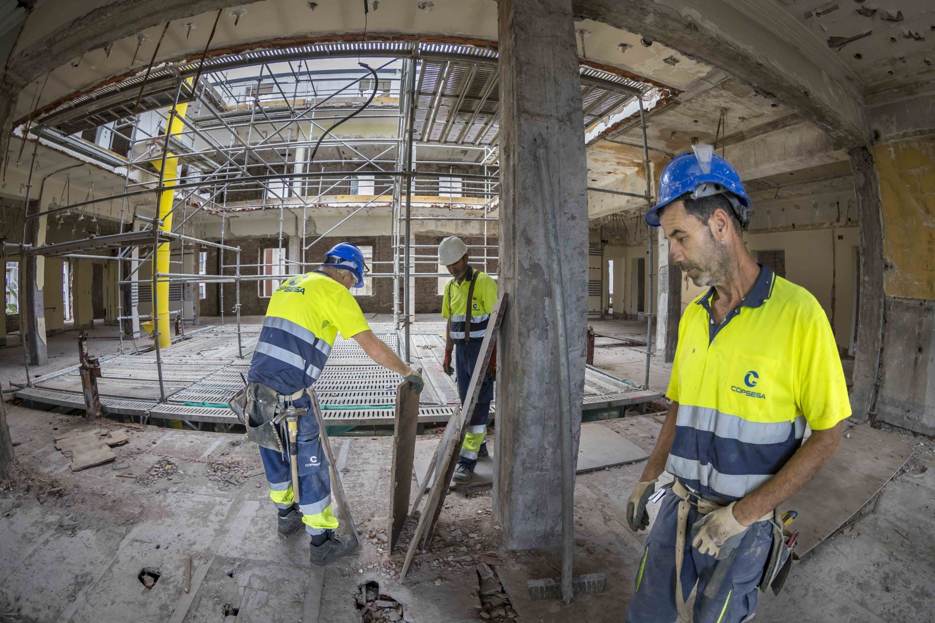 Los trabajos se prolongarán durante dos años, según la estimación. 