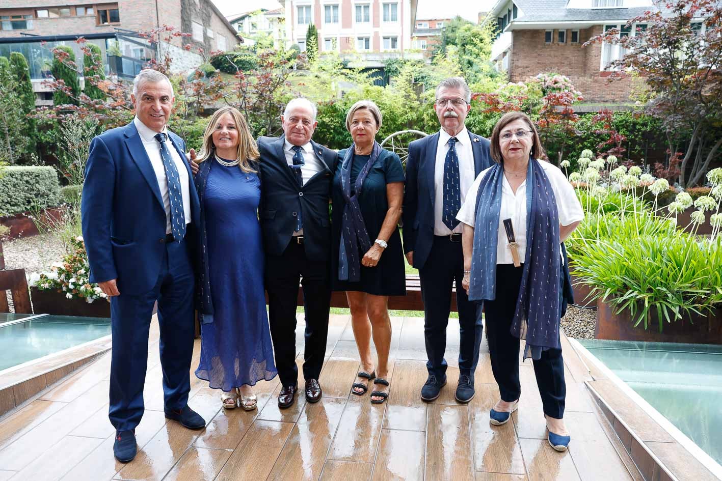 Fernando Andonegui, Marta Sarabia, Tino Sampedro, Pilar Zorrilla, Pedro Benavent y Amparo Sierra.