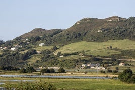 Imagen del monte Picota, en Piélagos