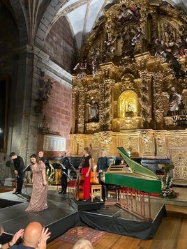 La Orquesta Barroca de Sevilla y Aurora Peña, en La Bien Aparecida. FIS