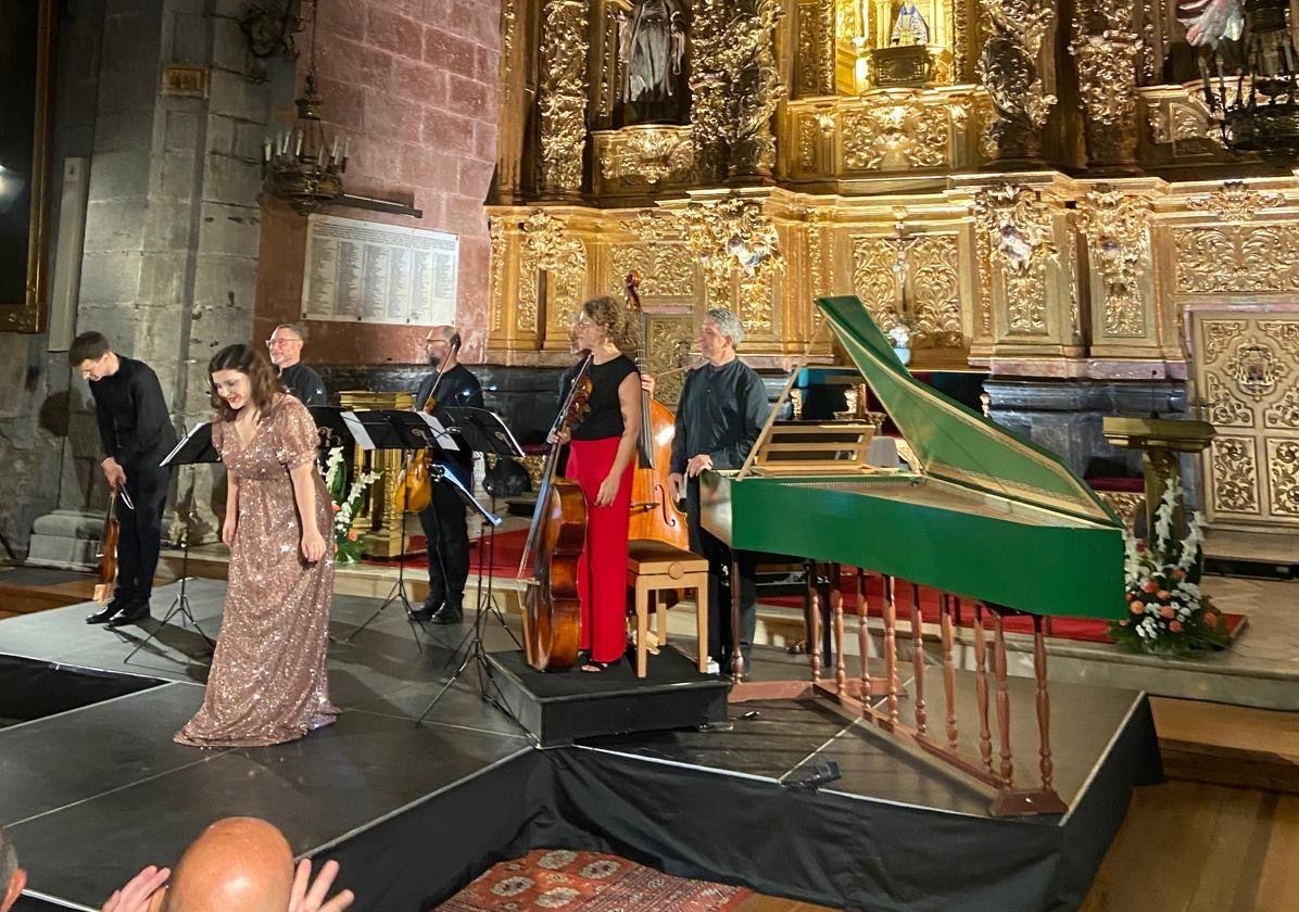 La Orquesta Barroca de Sevilla y Aurora Peña, en La Bien Aparecida. FIS