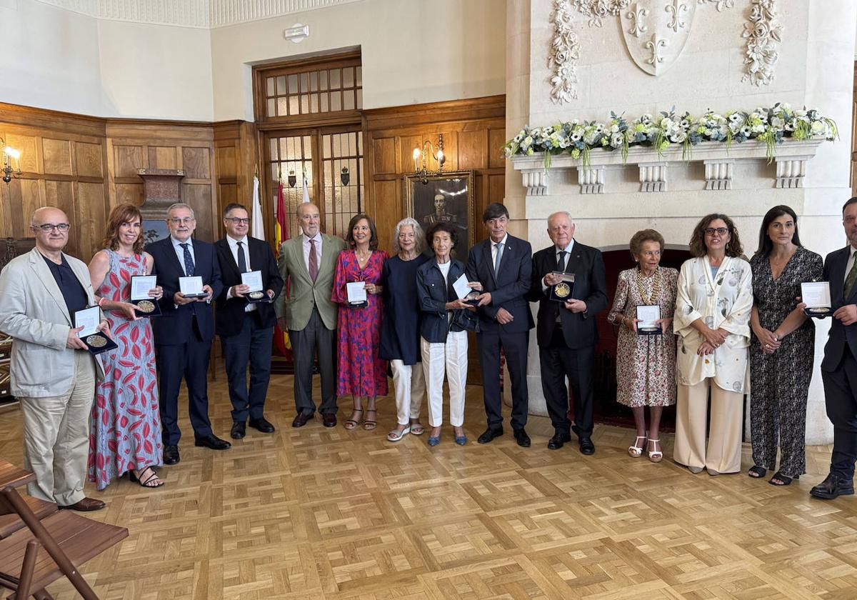 La entrega de medallas de la UIMP, en imágenes