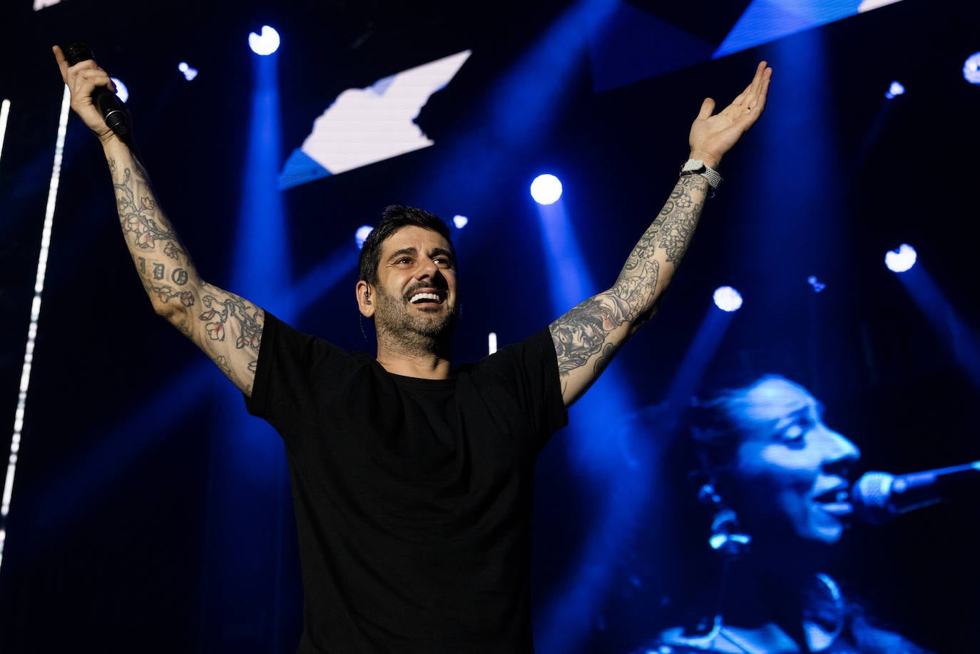 Melendi, feliz en Santander 