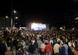 Público en los conciertos del año pasado en Noja,