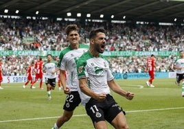 Andrés Martín, uno de los jugadores por los que el Racing ha pagado traspaso este verano.