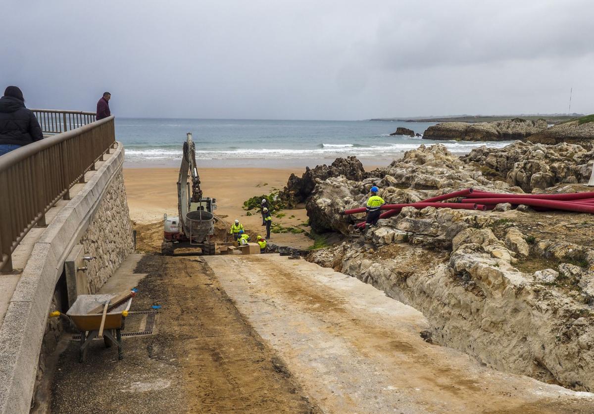 Obras para conectar Estados Unidos con la Virgen del Mar.