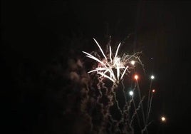 Así han sido los últimos fuegos artificiales del verano en Santander