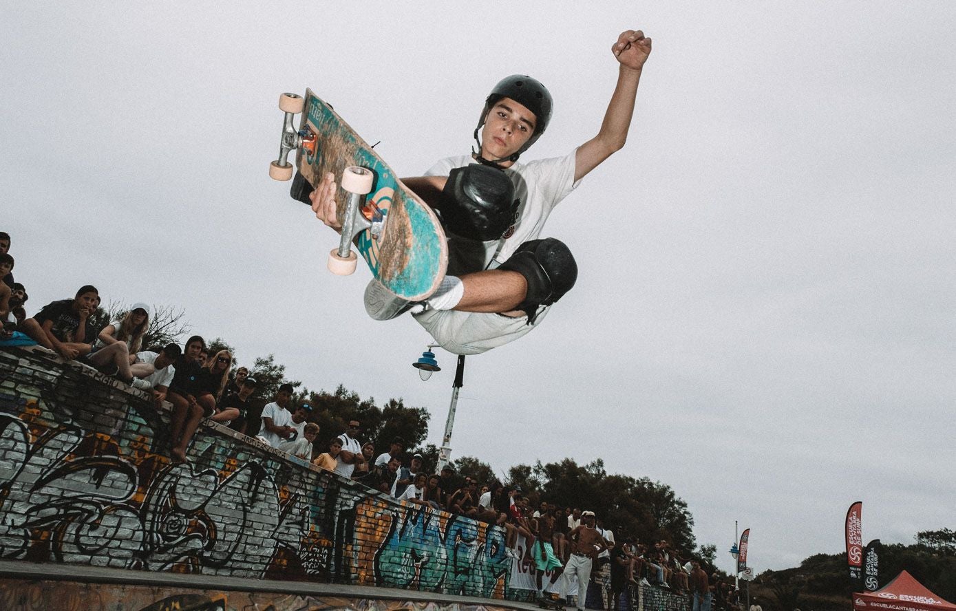 Los asistentes fueron testigos del gran nivel del skateboarding nacional.