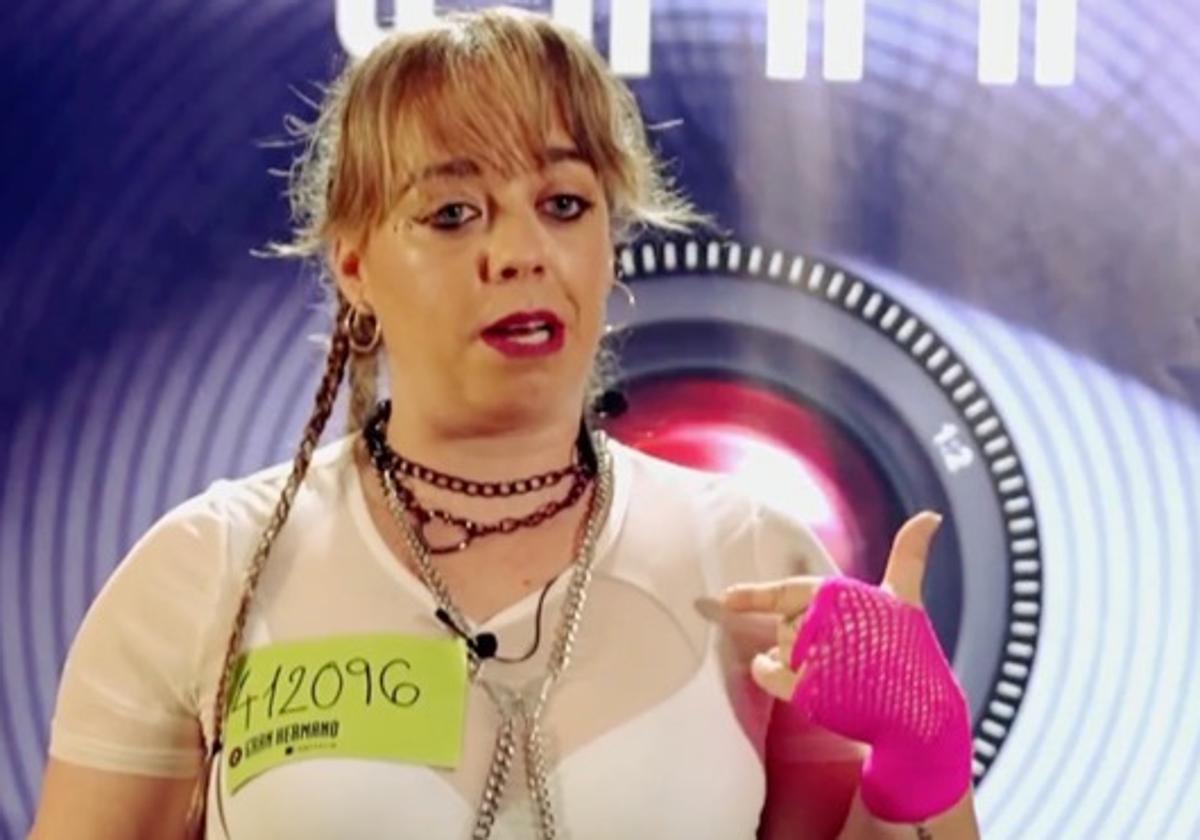 Maite Benítez Maza, durante el casting de Gran Hermano.