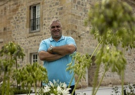 José Manuel Barquín, posa en el Palacio de Acevedo.