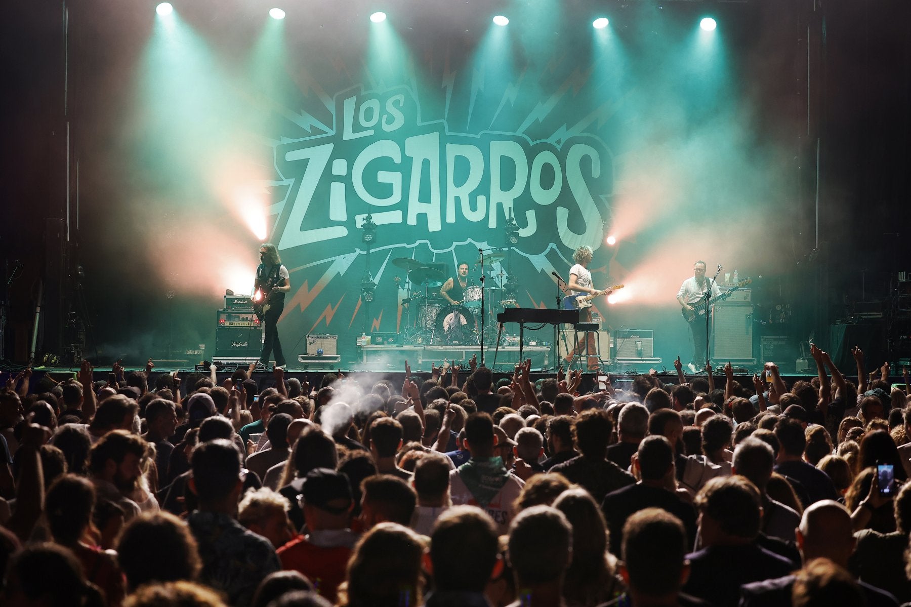 Concierto del grupo Los Zigarros en Torrelavega en la última edición del festival Soundcity.