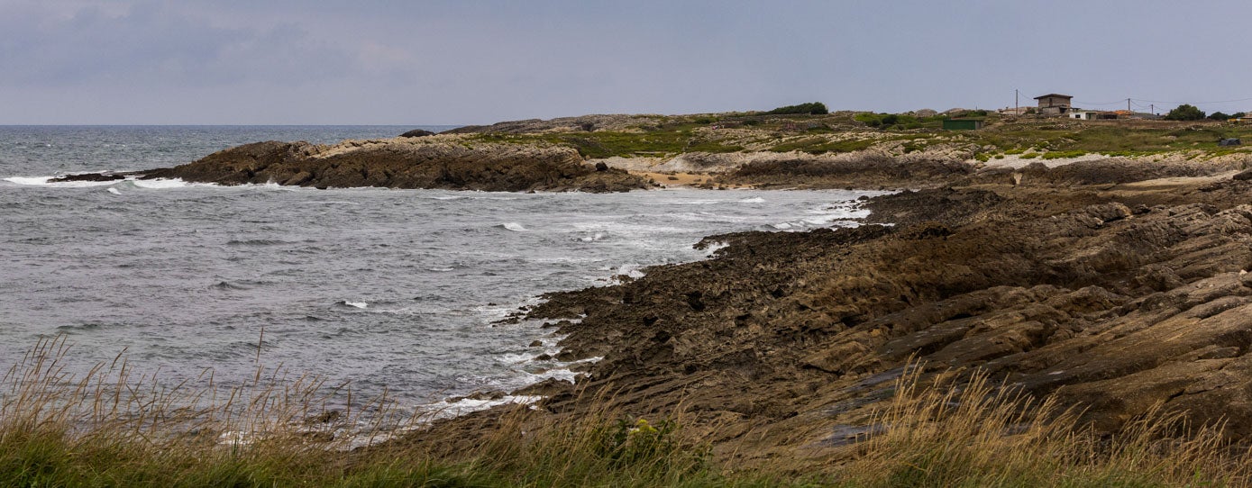 La linea de costa junto a San Juan de la Canal