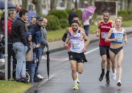 Irene Pelayo, ganadora este año de la Media Maratón de Santander.