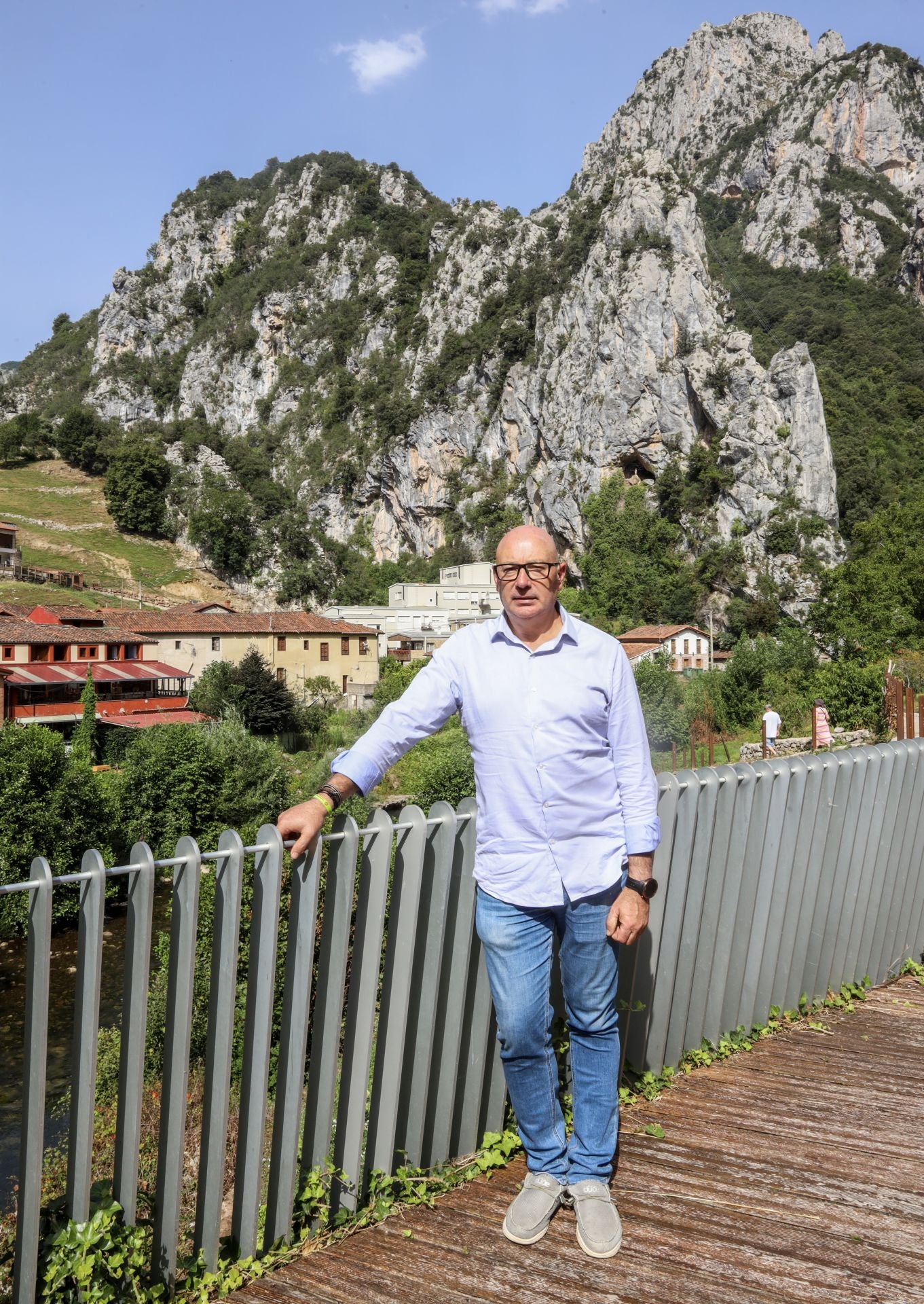 Secundino Caso, alcalde de Peñarrubia.