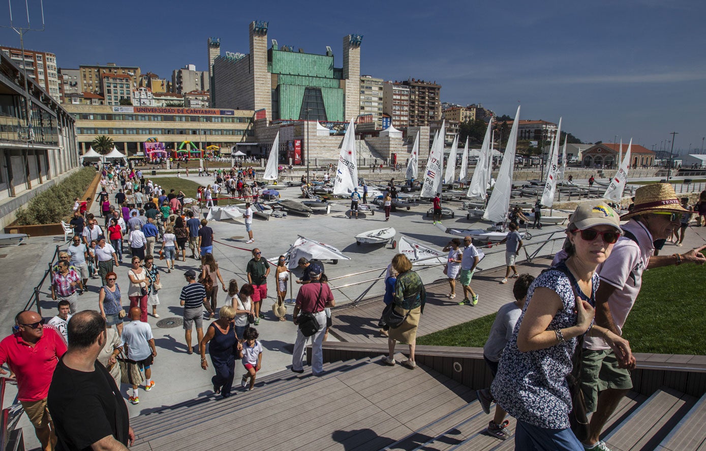 El Mundial de Vela, que acogió Santander en 2014, llenó la ciudad de aficionados que disfrutaron de este deporte. 