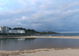 Un puntal en El Sardinero