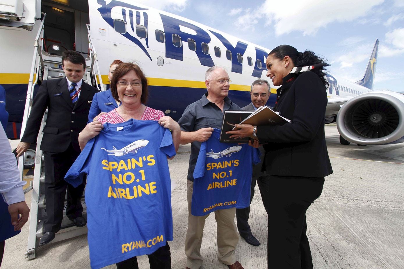 La compañía celebra la llegada al aeropuerto de Parayas del pasajero cuatro millones.