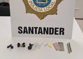 Detenido en Santander el copiloto de una furgoneta que circulaba de forma irregular por llevar cocaína, éxtasis y speed