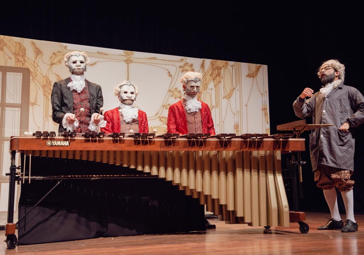 Una escena de la obra 'Molto Barroco' que se ofrece el sábado en Laredo.