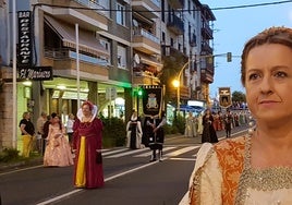 Los participantes en la recreación lucen espectaculares trajes de época.