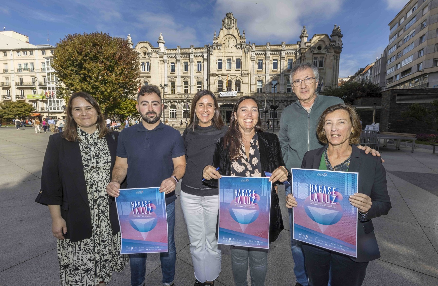 Almudena Díaz, Eduardo García, Mamen Campo, Noemí Méndez, Juan Carlos Fernández y María Gómez.