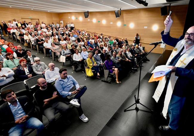 La inauguración con los vecinos