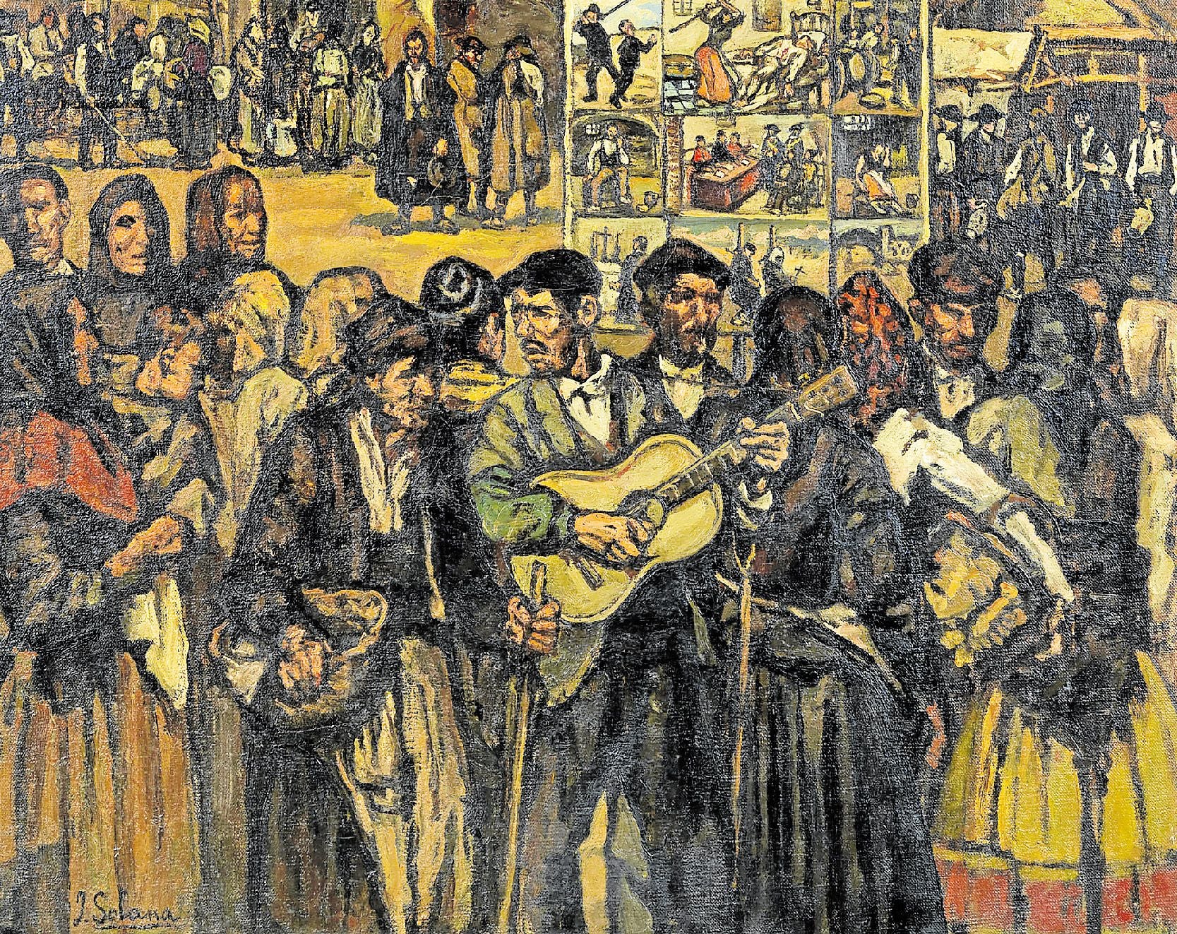 'El cartel del crimen', de José Gutiérrez Solana.