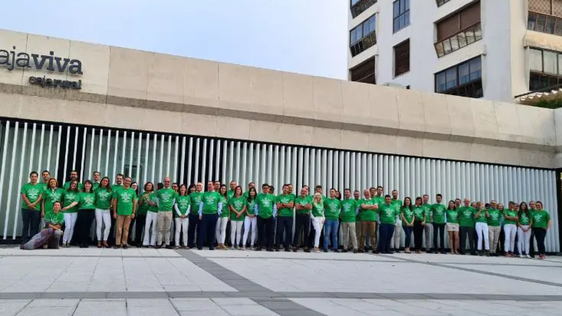 Imagen de una jornada anterior del Día Solidario de Caja Rural