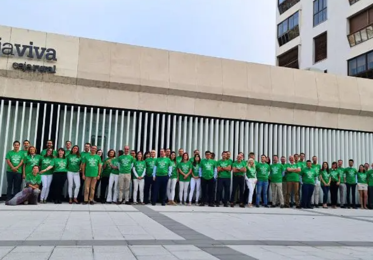 Imagen de una jornada anterior del Día Solidario de Caja Rural