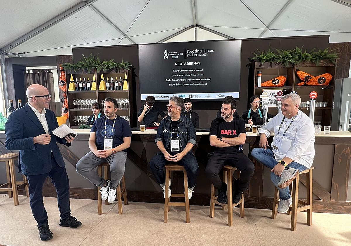 Alberto Fernández, Nacho Solana, Gorka Txapartegui, Ricard Camarena y José Álvarez