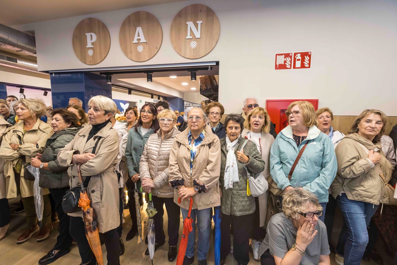 A la inauguración asistieron muchos vecinosd e la zona