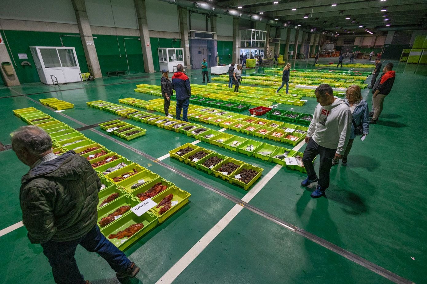 Lunes y jueves solo se vende pescado de altura en la lonja