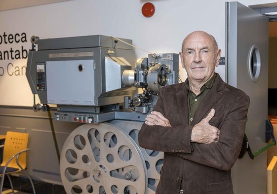 Iñaki Arteta participó en el ciclo 'Ideas y maestros' que se celebra en la Filmoteca Mario Camus.