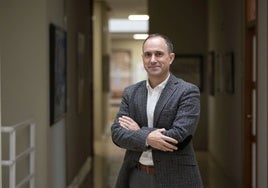 Mario Mañana, vicerrector de la Universidad de Cantabria.