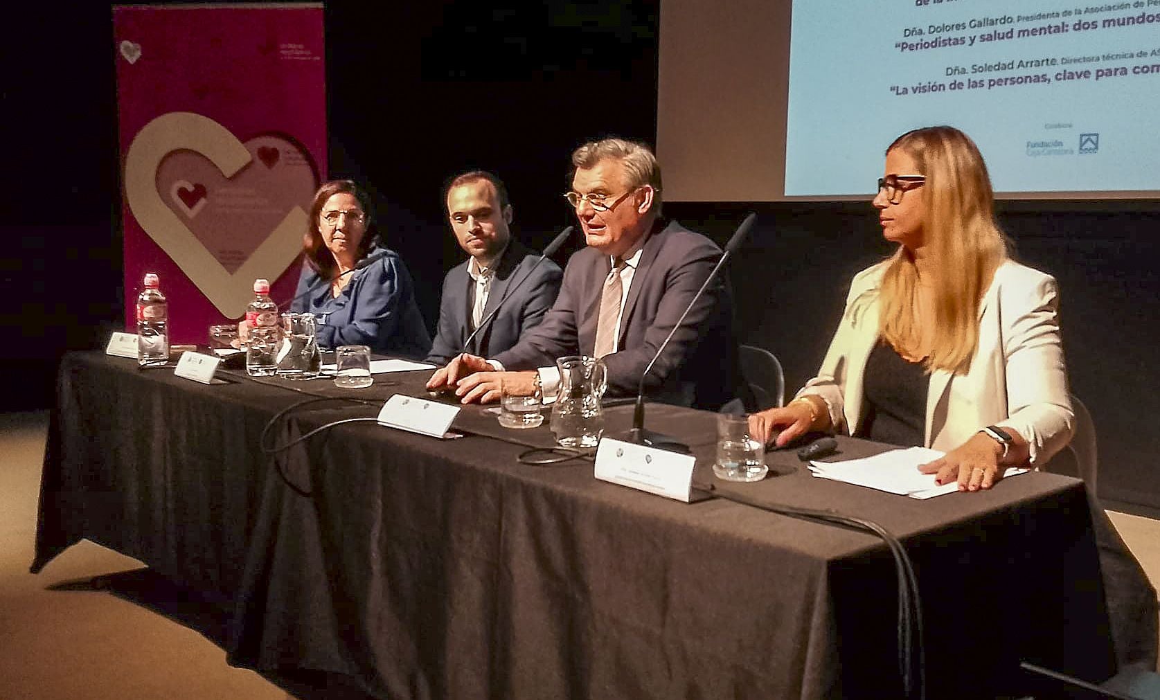 Dolores Gallardo, Víctor Ferreira, Jesús Artal y Soledad Arrarte