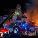 Un vecino recoge en vídeo los primeros instantes del incendio