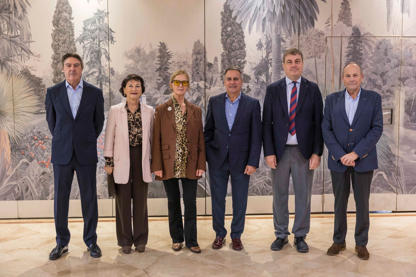 Ignacio Martínez Zamacola, Rosa Inés García, María Luisa Sanjuan, Eugenio De Juana, Roberto Castilla y Alfonso Álvarez-Miranda.