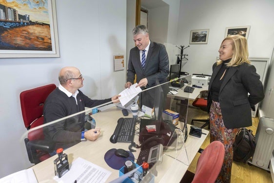 El momento en el que el proyecto es registrado en el parlamento