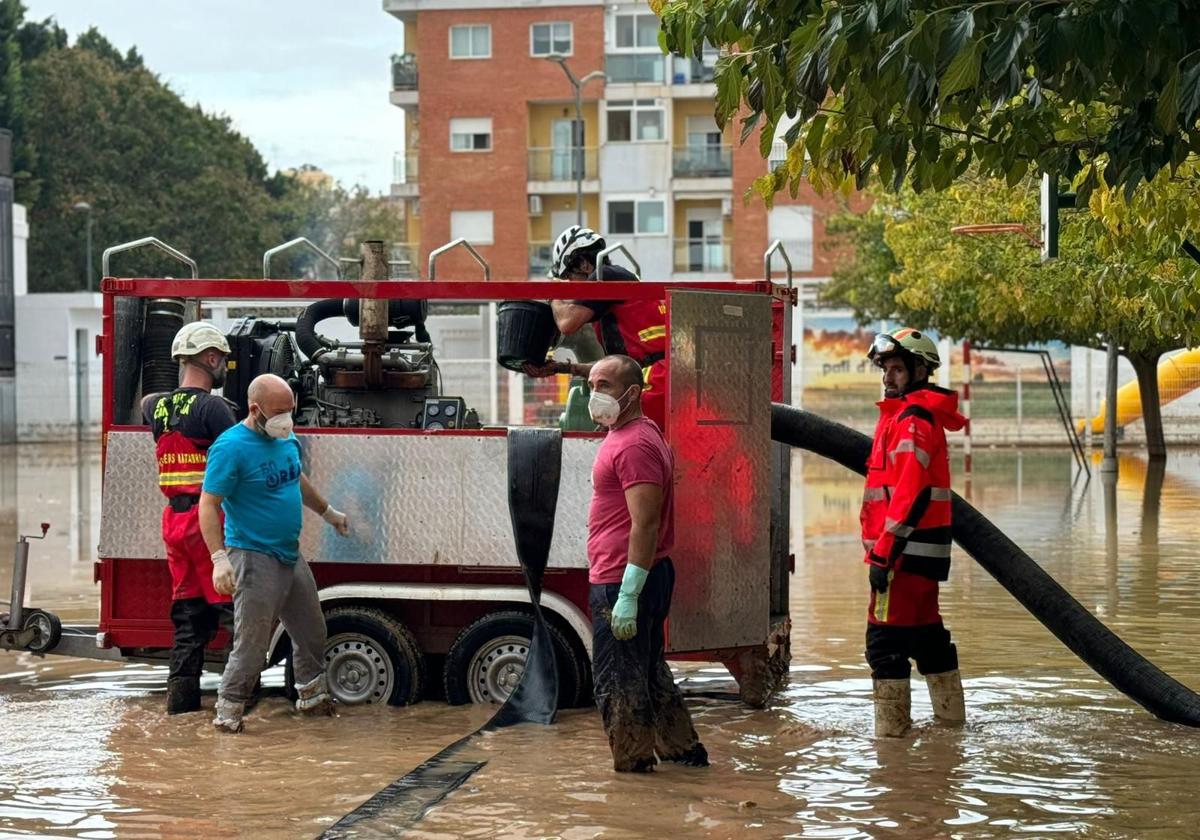 Los equipos de Cantabria ya están sobre el terreno.