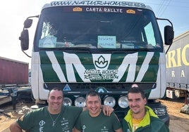 Alberto Méndez, Gustavo Castro y Javier Martínez.