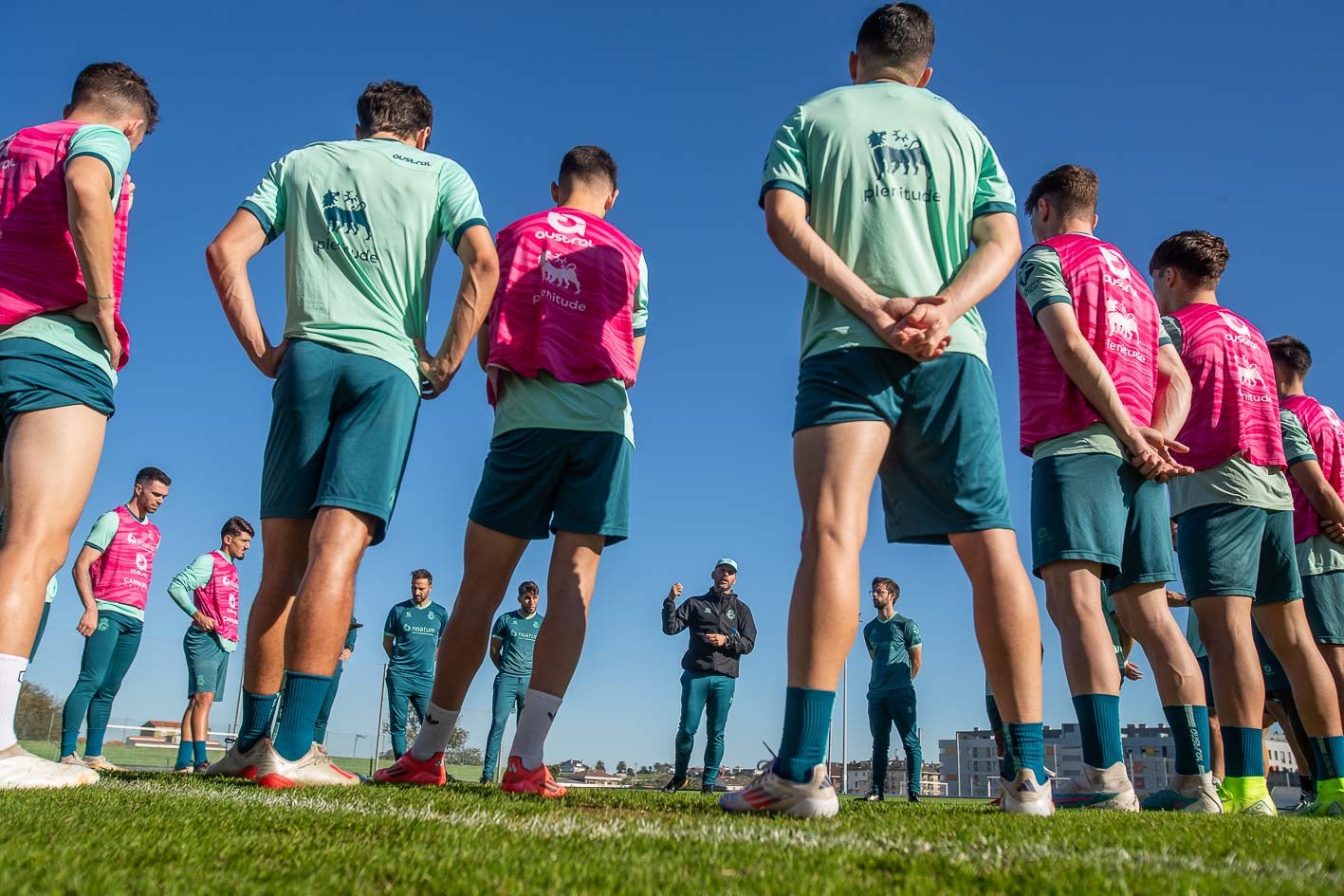 El entrenamiento del Racing, en imágenes