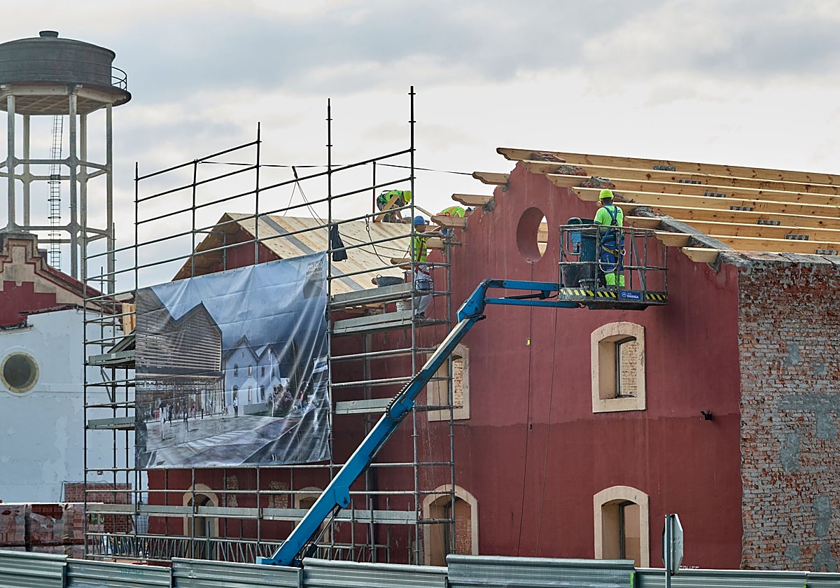 Trabajos de la primera fase, iniciados en junio de 2023.