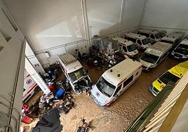 Nave de Diavida en Picanya afectada por las inundaciones de la DANA.