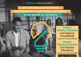 Imagen promocional de la V edición de Talento Cantabria