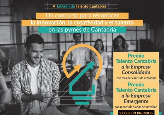 Imagen promocional de la V edición de Talento Cantabria