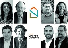 Varios de los ponentes que intervienen en el congreso. Arriba, Arancha de Nemesio, Gonzalo Bernardos, David Blázquez y Beatriz Villameriel. Abajo, Luis García del Río, Alberto Ruiz-Capillas, Alfonso Zumárraga y Eduardo Lamadrid.