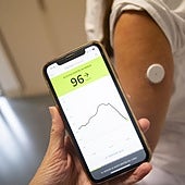 Sensor de glucosa, clave para controlar la diabetes.