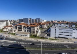 Exteriores del Hospital de Valdecilla.