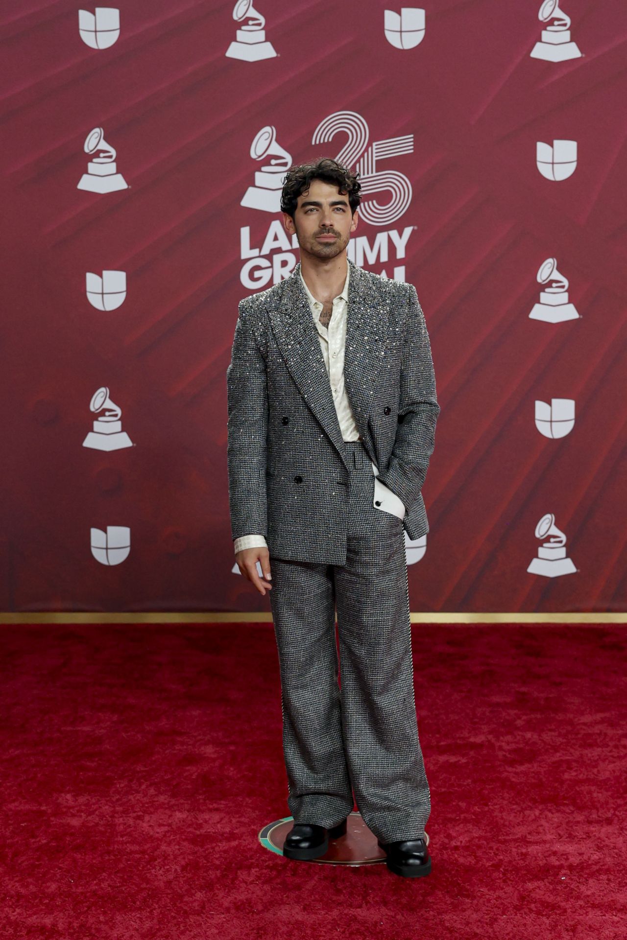 El cantante estadounidense Joe Jonas.